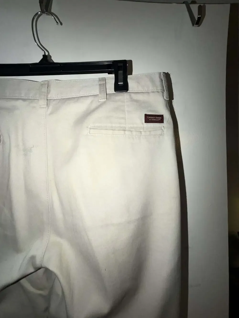 Timber Creek by Wrangler Men's Pleated Khaki Chinos Size 36x29